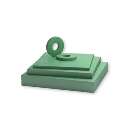 Stack of fabreeka-tim structural thermal break