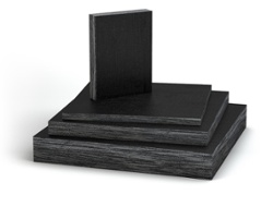 black cotton duck fabreeka pad